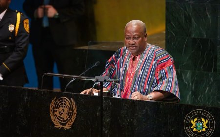 The Clock is Ticking: Mahama Urges Global Action on Climate Crisis at UNGA80