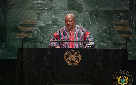 Photos - Mahama Addresses 80th UN General Assembly