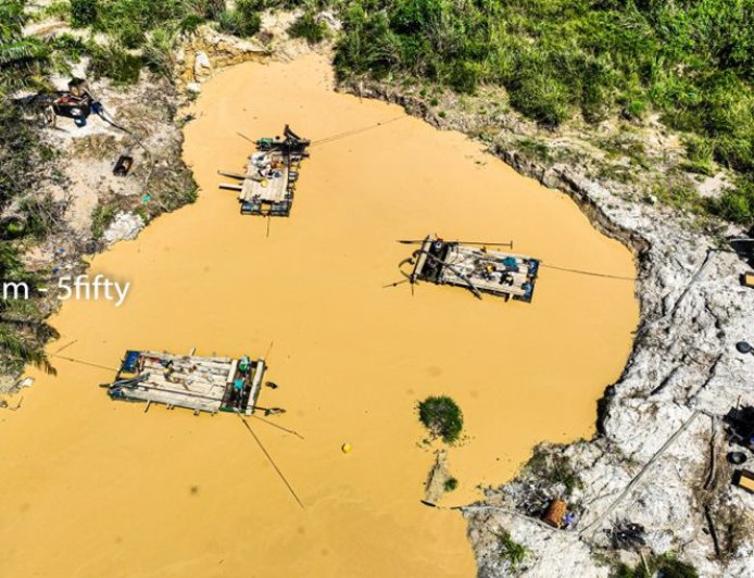 Galamsey Crackdown: Government Deploys Military to Safeguard Water Bodies   