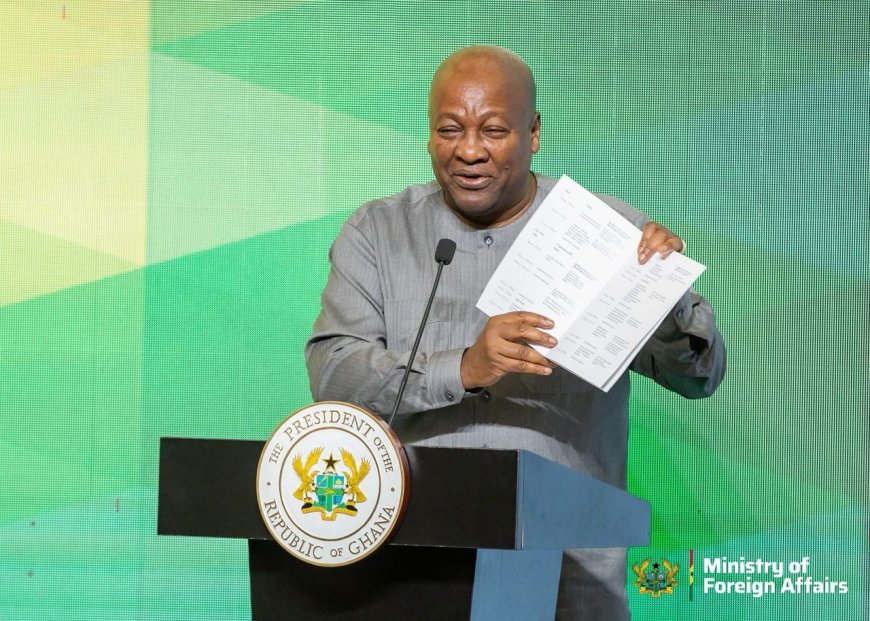 Mahama Sets New Standards for Ghana's Envoys