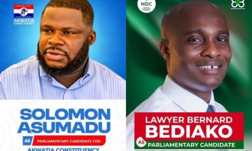 NDC's Bernard Bediako Takes Early Lead in Akwatia By-Election
