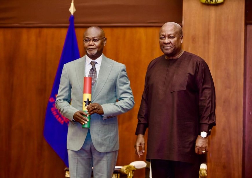 A Moment of Diplomacy: Ghana's Ambassador to Brazil and President Mahama