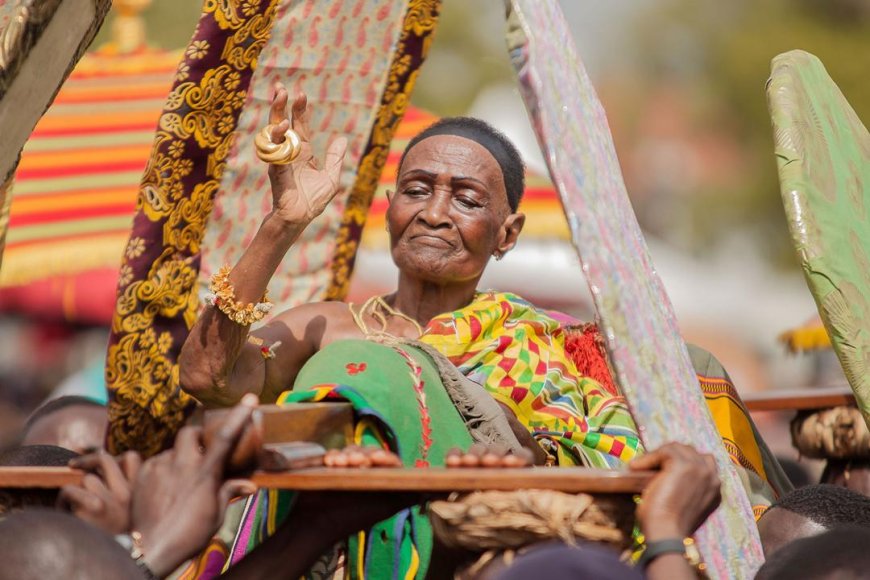 Ashanti Region Observes Final Funeral Rites for Late Asantehemaa   
