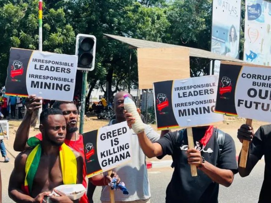 Protesters Demand State of Emergency to Combat Galamsey      