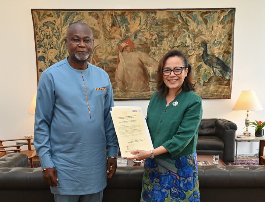 Ghana-Brazil Relations: Ambassador Nii Amasah Namoale Presents Credentials