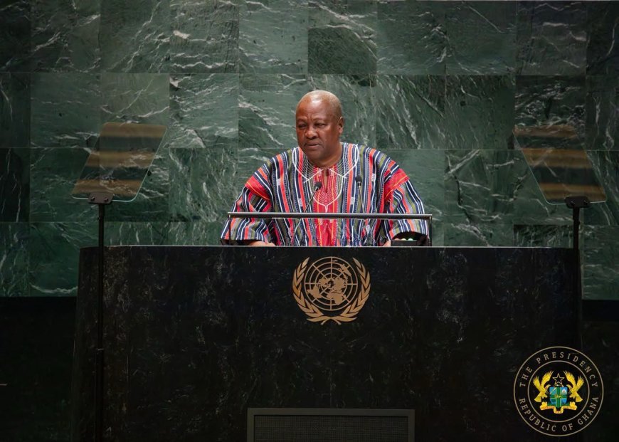 Photos - Mahama Addresses 80th UN General Assembly