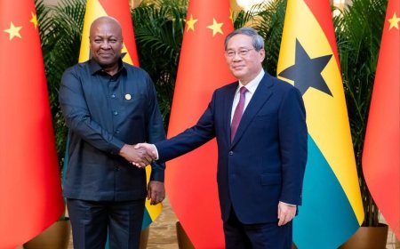 China Pledges Zero-Tariff Trade Support for Ghana's Resource Transformation