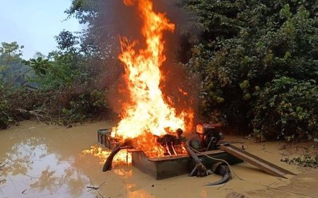 NAIMOS Launches All-Out Assault on Galamsey in Western North and Ashanti Regions
