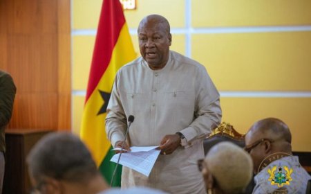 Mahama Warns Ministers: Unapproved Policy Announcements No Longer Tolerated