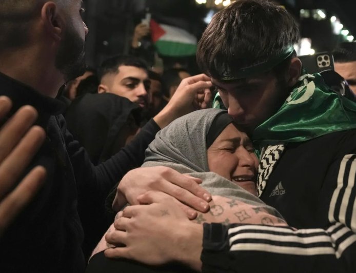 Palestinians Welcome Home Freed Prisoners in Emotional Reunions   