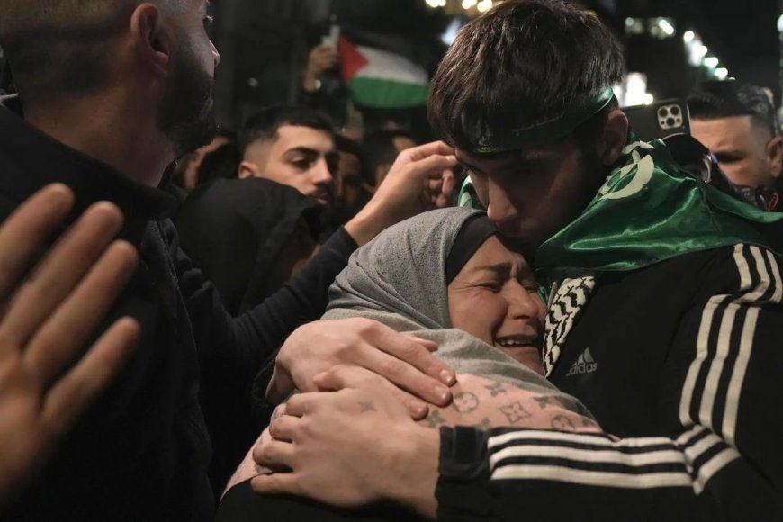 Palestinians Welcome Home Freed Prisoners in Emotional Reunions   