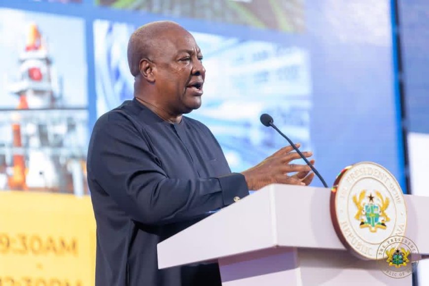 Mahama Unveils Ambitious 30-Year Infrastructure Plan   
