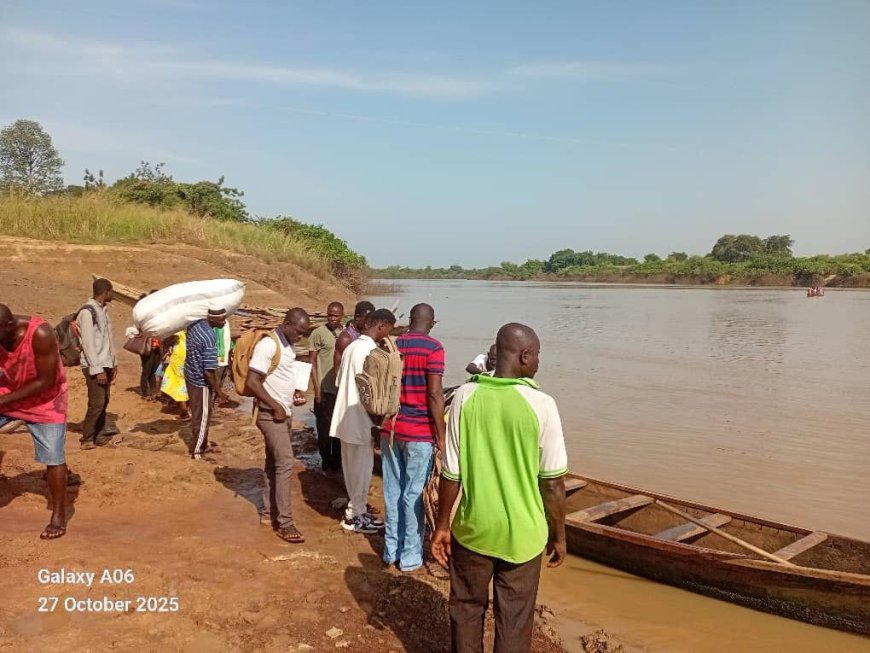 Tragedy Strikes White Volta: Boat Paddler Feared Dead after Canoe Capsizes in Daboya   